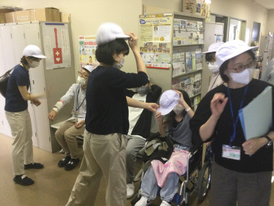 避難訓練②