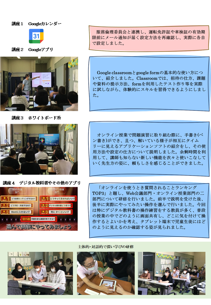 第２回情報研修会HP修正の修正